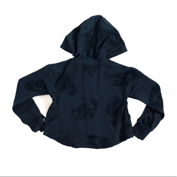 NWT Nike Girls Black Futura Full Zip Hoodie - Picture 8 of 12